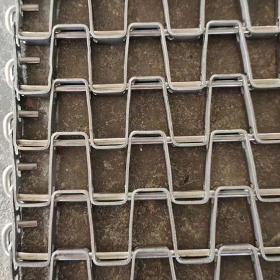 Flat Wire Belting For Water Grass Salvage Boat