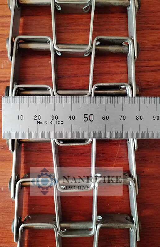 Stainless Steel Honeycomb belt with 8cm Width